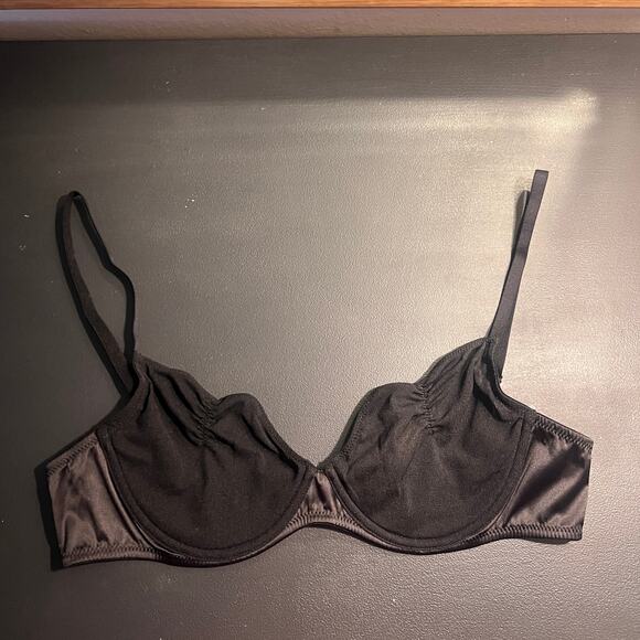 NWT Free People Black Heartthrob Underwire Bra - L - Picture 9 of 13